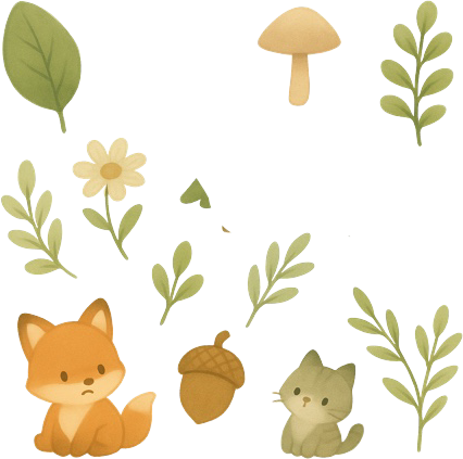 Ilustraciones del bosque